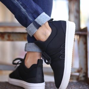 Black Steve Madden Sneakers